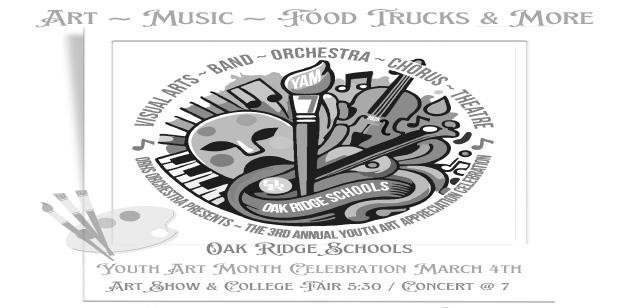 Free Youth Art Month Celebration & College Fair at ORHS