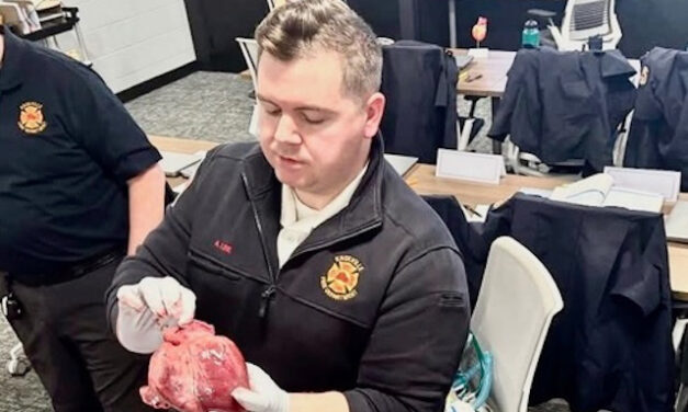Training KFD’s firefighters: 1 of Andy Link’s 2 passions