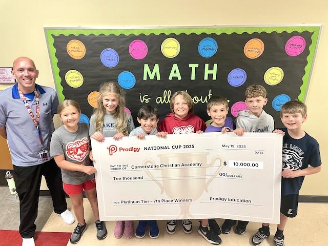 Cornerstone Christian Academy earns $10K at Prodigy National Cup