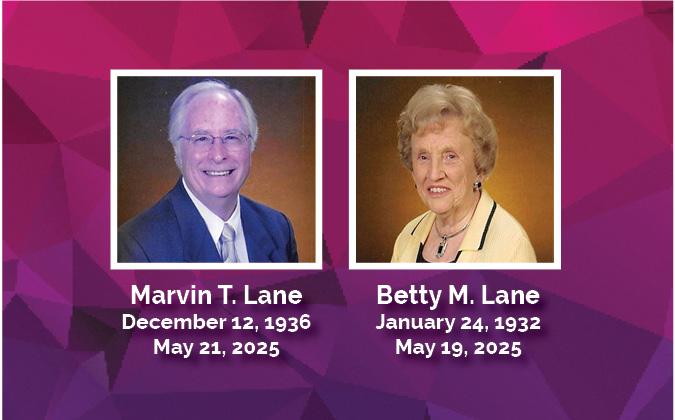 Services Sunday for Betty, Marvin Lane
