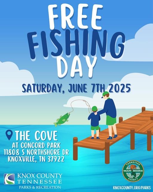 The Cove is offering Free Fishing Day