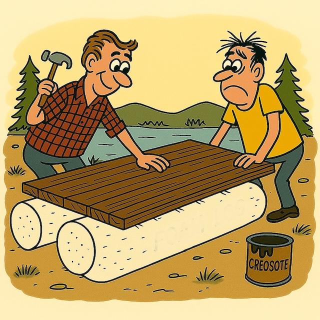 Building a boat dock when you shouldn’t