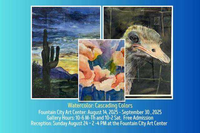 Ftn. City Art Center exhibits Cascading Colors