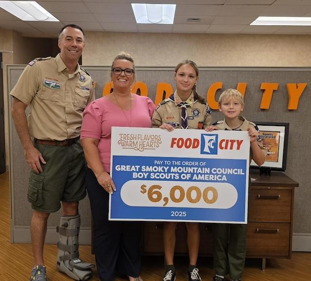 Food City supports Boy Scouts