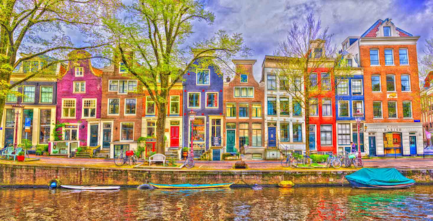 Rainbow Row – Amsterdam