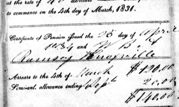 It cost a war pension