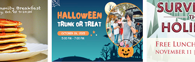 Fountain City Presbyterian has three community events ahead.