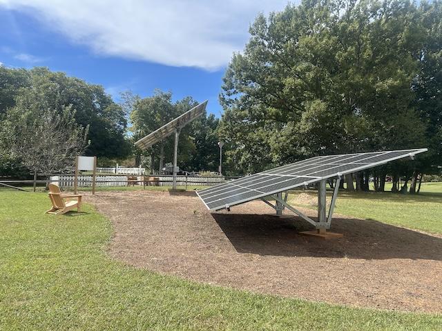 Solar Gardens progress at Crawford House Solar+Storage site