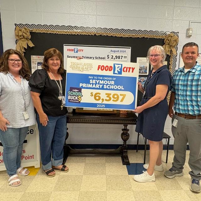 Food City awards BIG Bucks to schools!