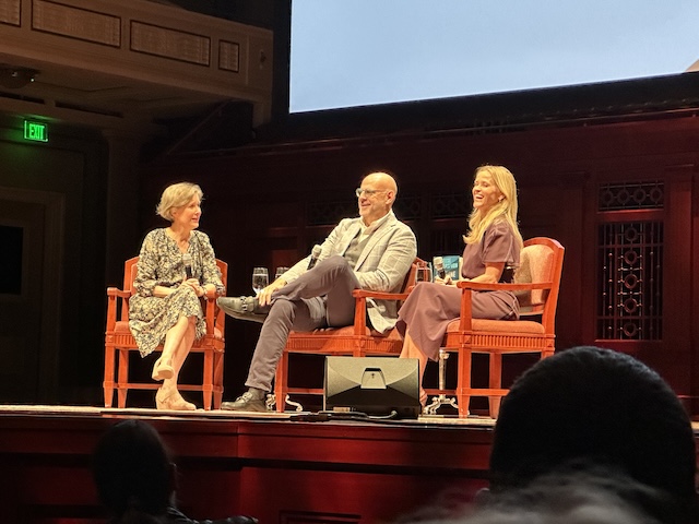 The Book Whisperer attends book tour