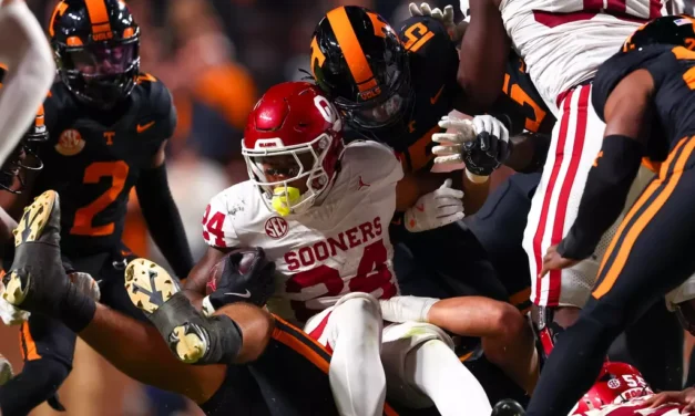 Oklahoma spoils great night at Neyland Stadium