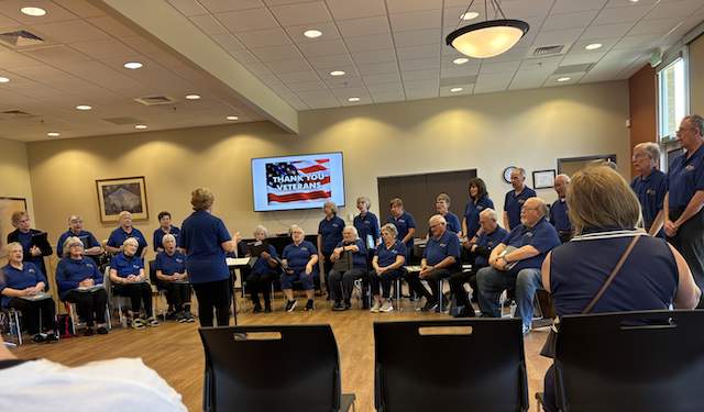 Karns Senior Center honors veterans