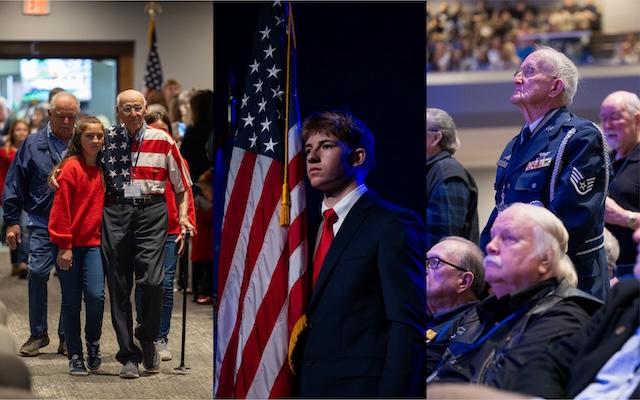 Grace Christian Academy honors veterans with 1,800+ in attendance