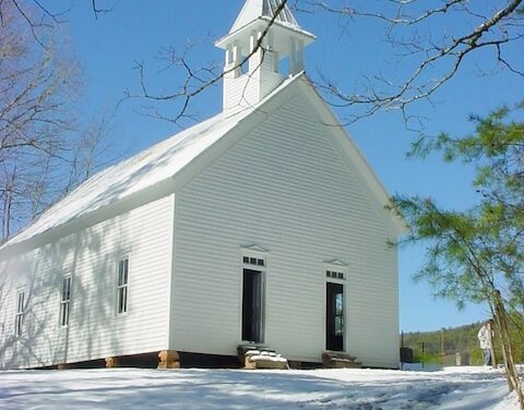 Cades Cove Methodist, second-largest church in Cades Cove