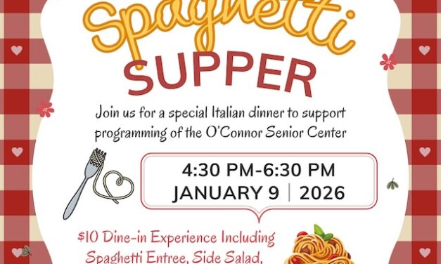 John T. O’Connor Senior Center’s inaugural  Spaghetti Supper