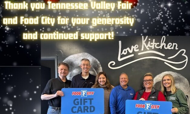 The Love Kitchen receives annual donation