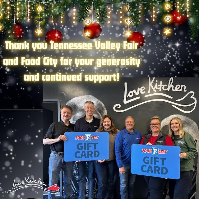 The Love Kitchen receives annual donation