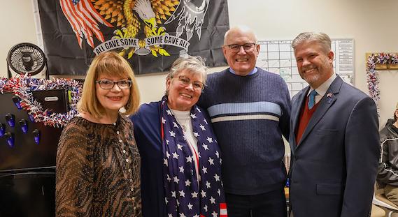 Pellissippi State dedicates ‘Sue and Ben Atchley Veteran Success Center’