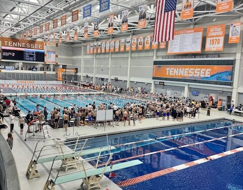Regional swim teams gather at UT for the 2025 Ray Bussard Invitational