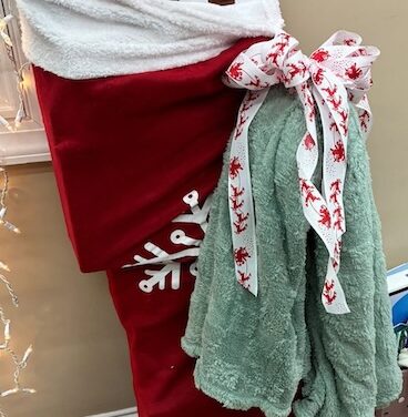 Giant stocking giveaway