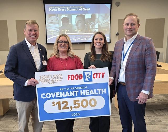 Food City donates to Thompson Cancer Survival Center Foundation