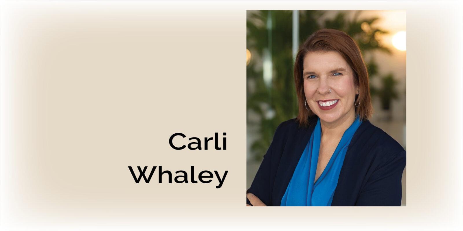Wallace Real Estate welcomes Carli Whaley as Learning Coordinator 