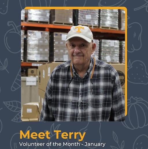 Terry Ledford, a dedicated volunteer