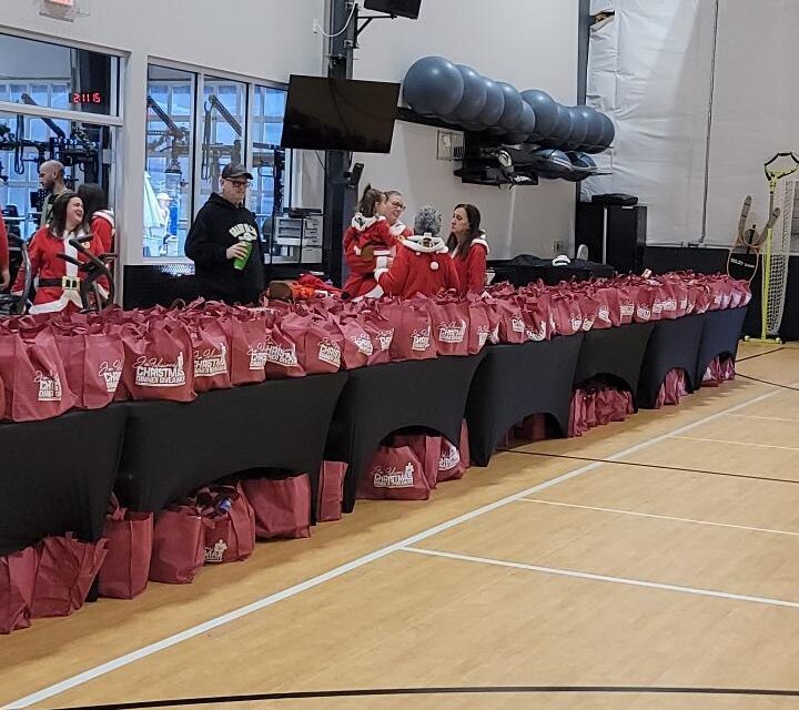 Jon Feliciano & Triple F serve 150 families at Christmas