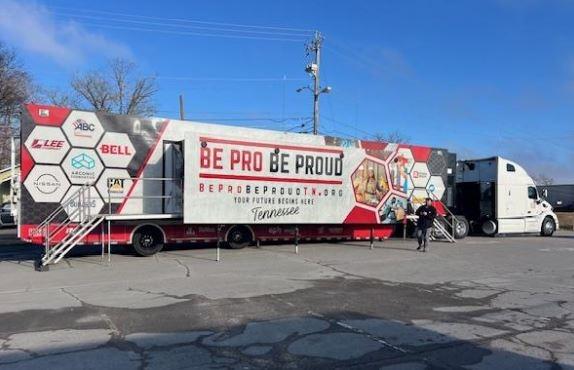 Trailer offers virtual reality trades experience and supports job efforts