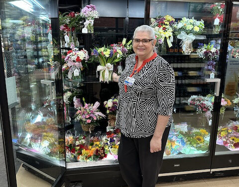 Tammy Bodie finds joy in the floral department