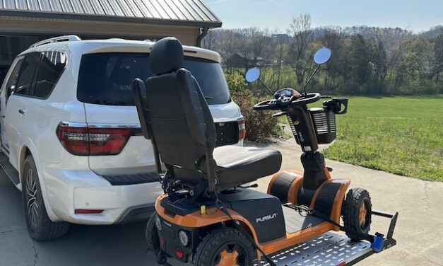 Personal testimony for mobility scooters