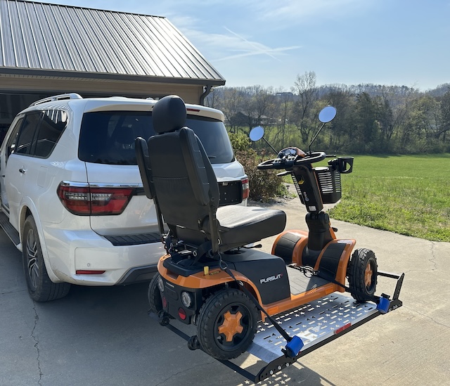 Personal testimony for mobility scooters