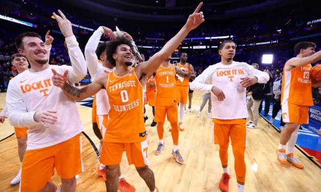 Tennessee topples Virginia, gains Sweet 16