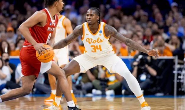 Tennessee overwhelms Miami of Ohio; Virginia is roadblock
