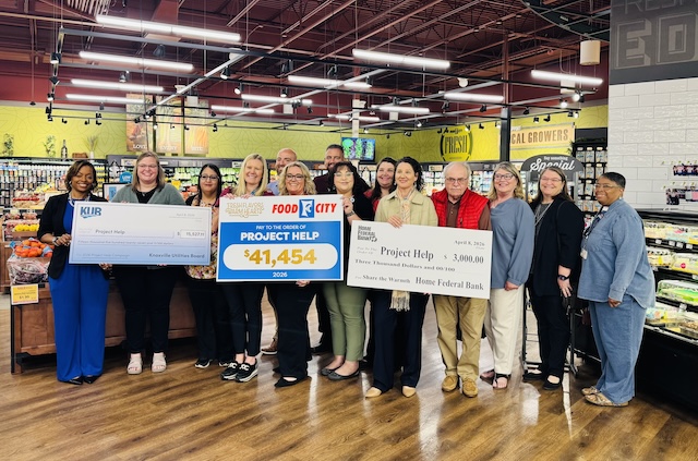 Project Help receives $41K from Food City customers