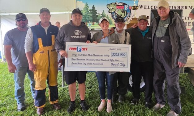 Hooked on giving back