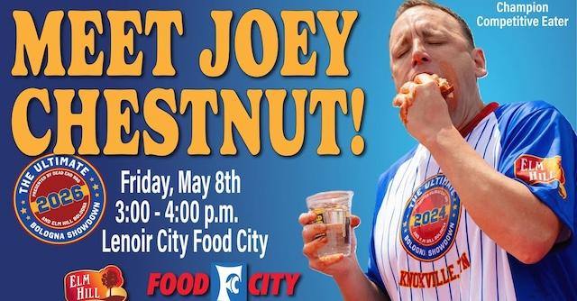 Meet Joey Chestnut… the hot dog eating phenom
