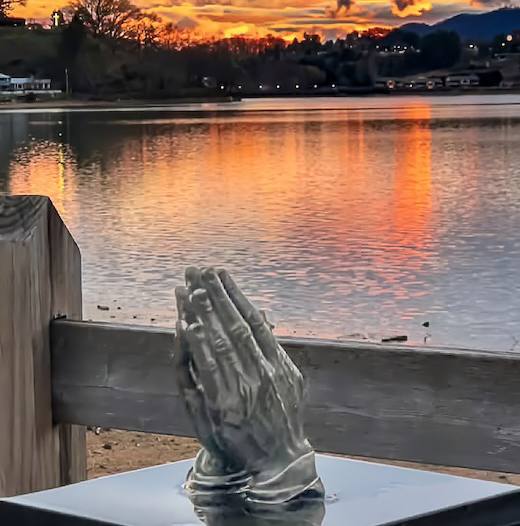 Praying Hands on Easter