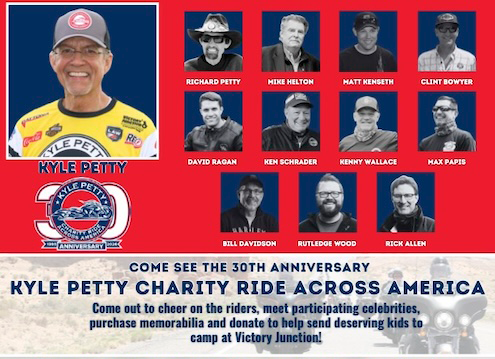Kyle Petty Charity Ride to visit Food City locations in Tennessee