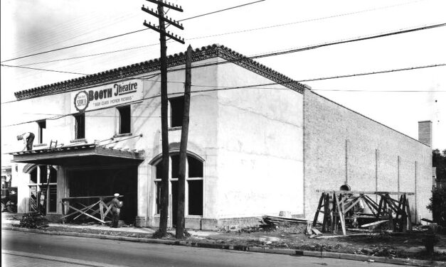 Old Booth Theatre, a lingering vestige of The Strip