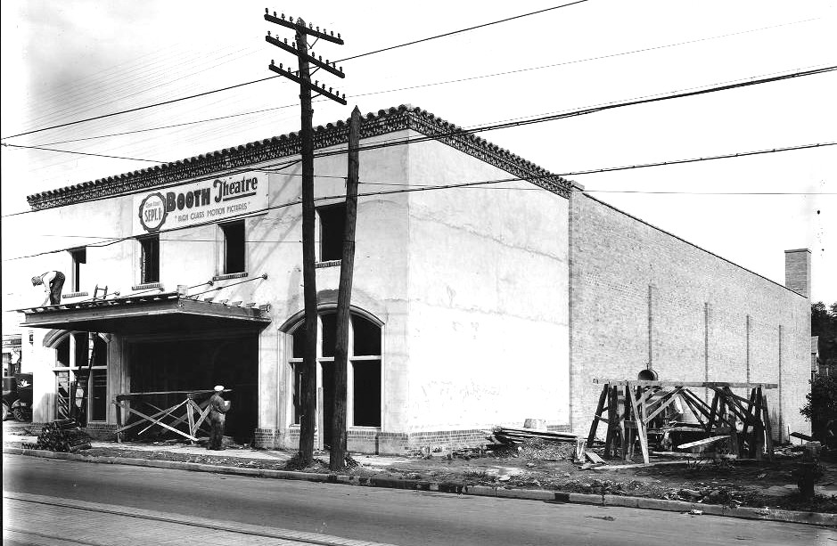 Old Booth Theatre, a lingering vestige of The Strip