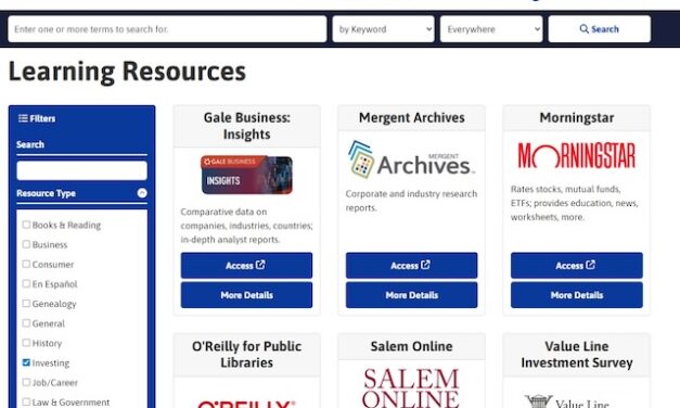 Investment research made easy at Knox County Public Library