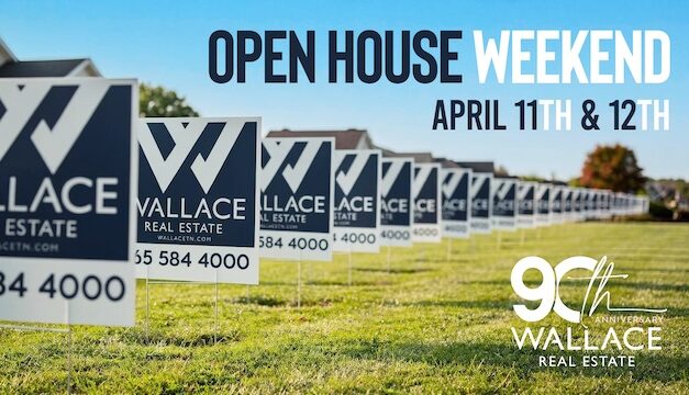 Wallace Real Estate invites East Tennessee homebuyers to explore a wide variety of properties during Open House Weekend on April 11 and 12.