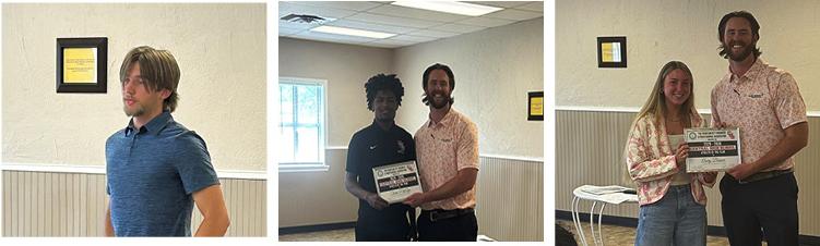 FCBPA recognizes three Central High seniors