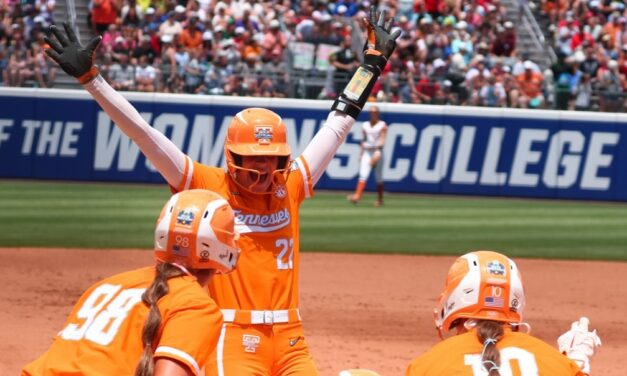 Freshman homers to help Lady Vols win WCWS opener