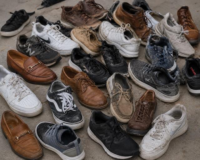 Shoes for International Overdose Awareness Day