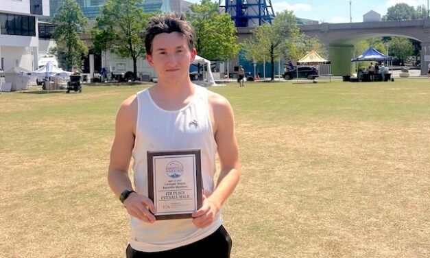 Student-athlete has top 5 finish in 2026 Covenant Health Knoxville Marathon