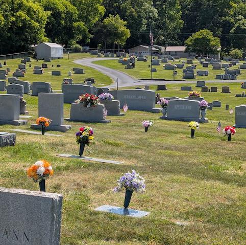 Veterans in two cemeteries honored