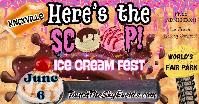 Scoop Ice Cream Fest at World’s Fair Park on June 6