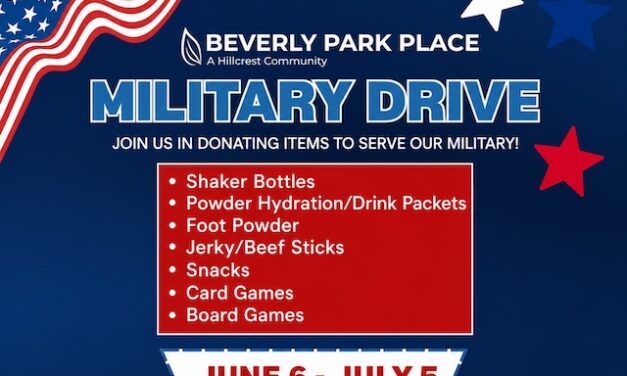 Military Drive through July 5